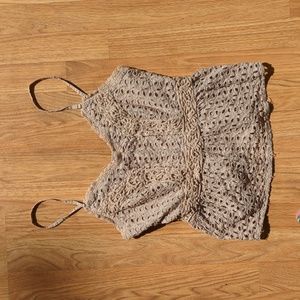 Adorable Crochet Top‎ Size Medium